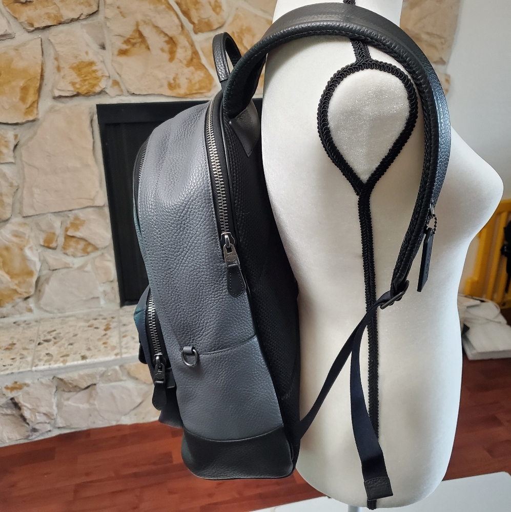 COACH West Backpack in Colorblock with COACH PATCH. - Picture 8 of 8